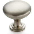 30‑Pack Round Brushed Nickel Cabinet Knobs,1‑1/6"