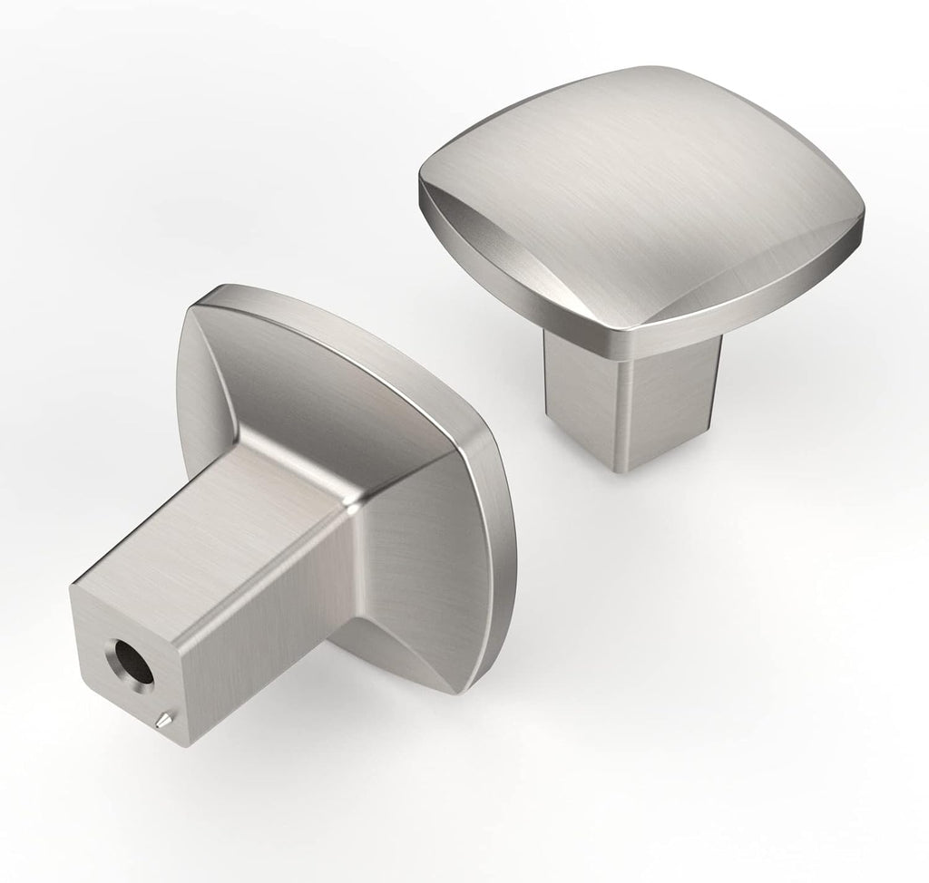 10‑Pack Brushed Nickel Cabinet Knobs