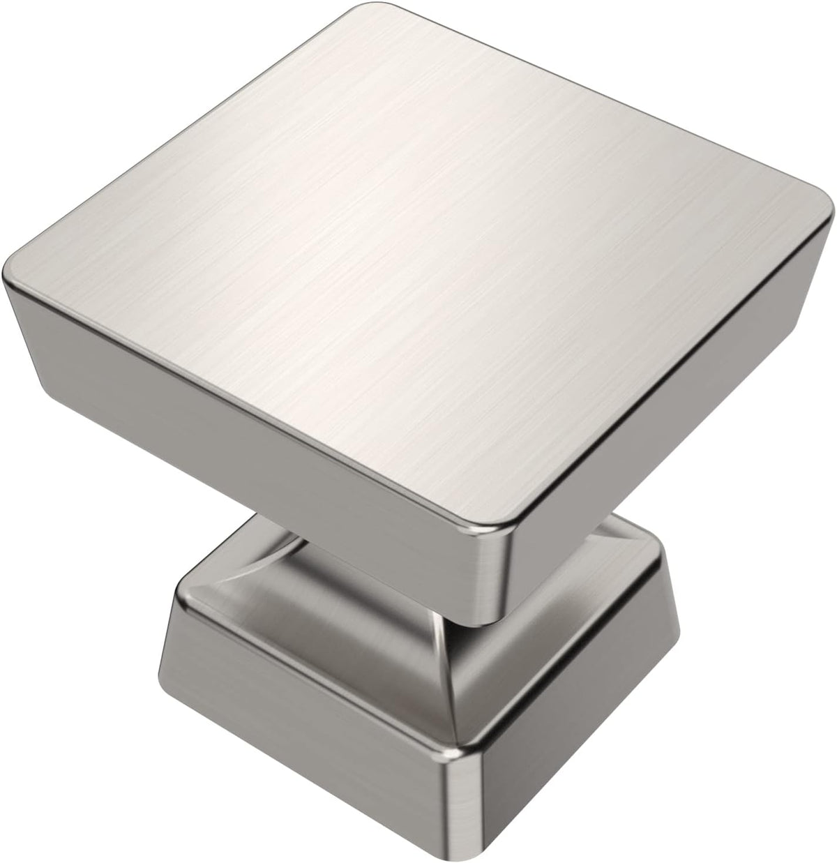 10‑Pack Brushed Nickel Cabinet Knobs,1.2"