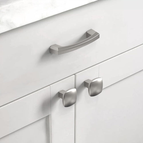 10‑Pack Brushed Nickel Cabinet Knobs
