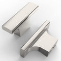 10‑Pack Brushed Nickel Zinc Cabinet Knobs