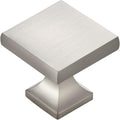 25‑Pack Brushed Nickel Cabinet Knobs