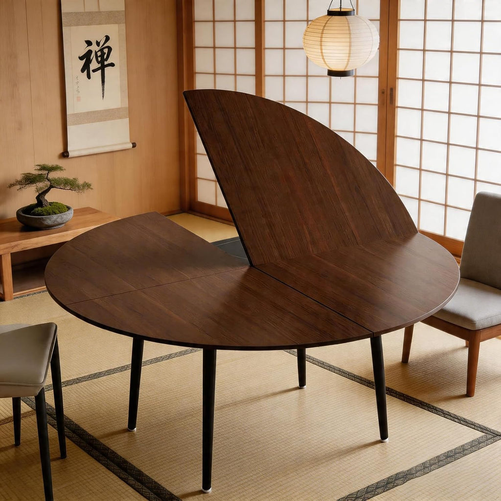70.86" Teak Foldable Round Table Top, No Legs