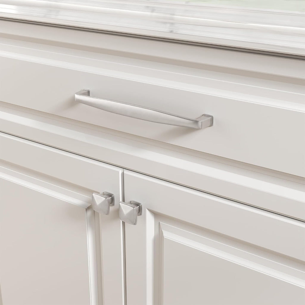 30‑Pack Brushed Nickel Cabinet Knobs
