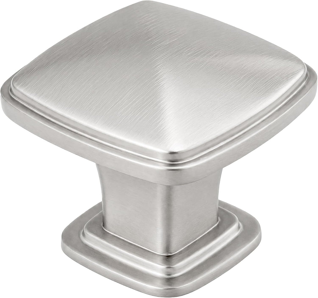 30‑Pack Brushed Nickel Cabinet Knobs