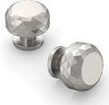 10‑Pack Heavy‑Duty Brushed Nickel Cabinet Knobs